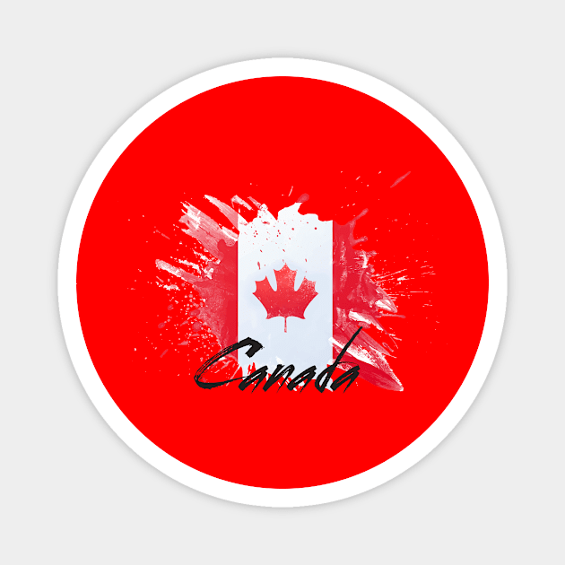 Canada Magnet by Oh My Gift Art